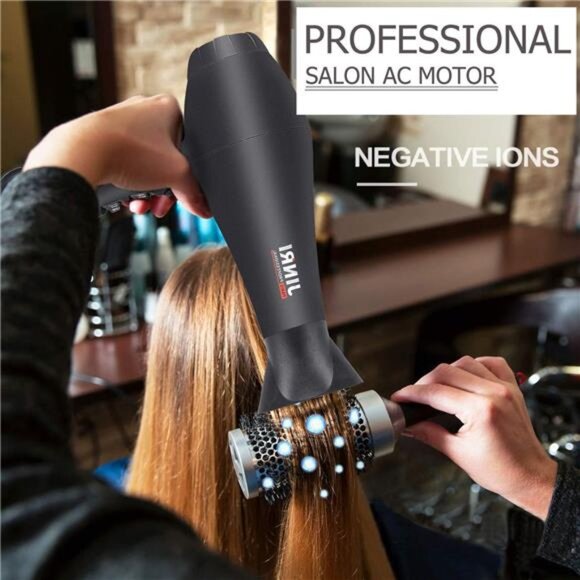 Hair Dryer 1875W, Negative Ionic Fast Dry Low Noise Blow Dryer, Professional - Picture 2 of 7